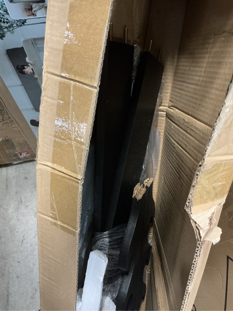 Condition photo showing As Is for uyoyous 16 Tier Sword Display Stand Floor,Double Side Sword Rack Floor Stand,Wood Samurai Sword Display Bracket,Black Katana Sword Holder for Swords,Glof Clubs, Fish Rods