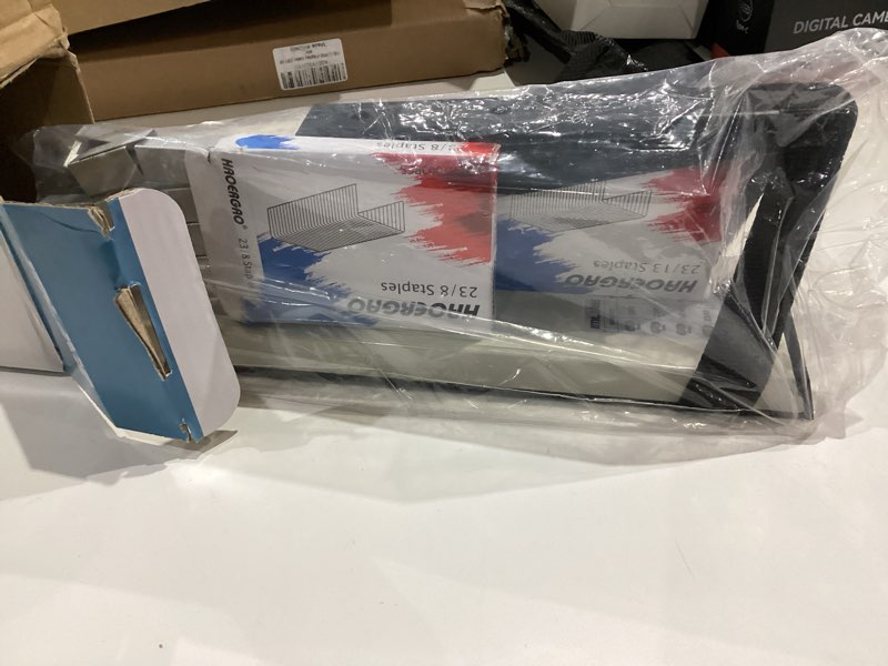Condition photo showing Good Condition for imlike heavy duty stapler with 2000 staples: 100 sheets high capacity manual office stapler, metal,jam free,for paper binding, include 23/8 & 23/13 staples each 1000pcs