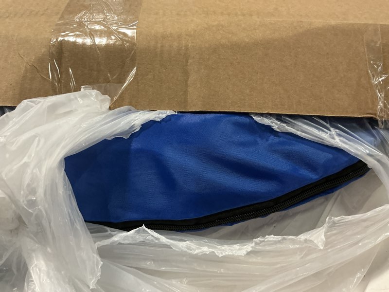 Condition photo showing Good Condition for dog agility tunnel, dog agility equipment, dog agility training with carry bag (blue)