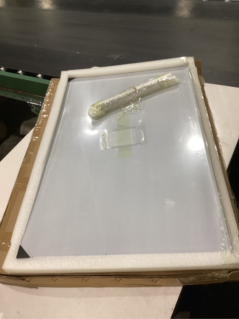 Condition photo showing New/Like New for jxgzyy 304 stainless steel cutting board 31.5 x 19.69 inch large cutting board with lip for kitchen with rolling pin stainless steel chopping board for meat, vegetables, fruits, bread