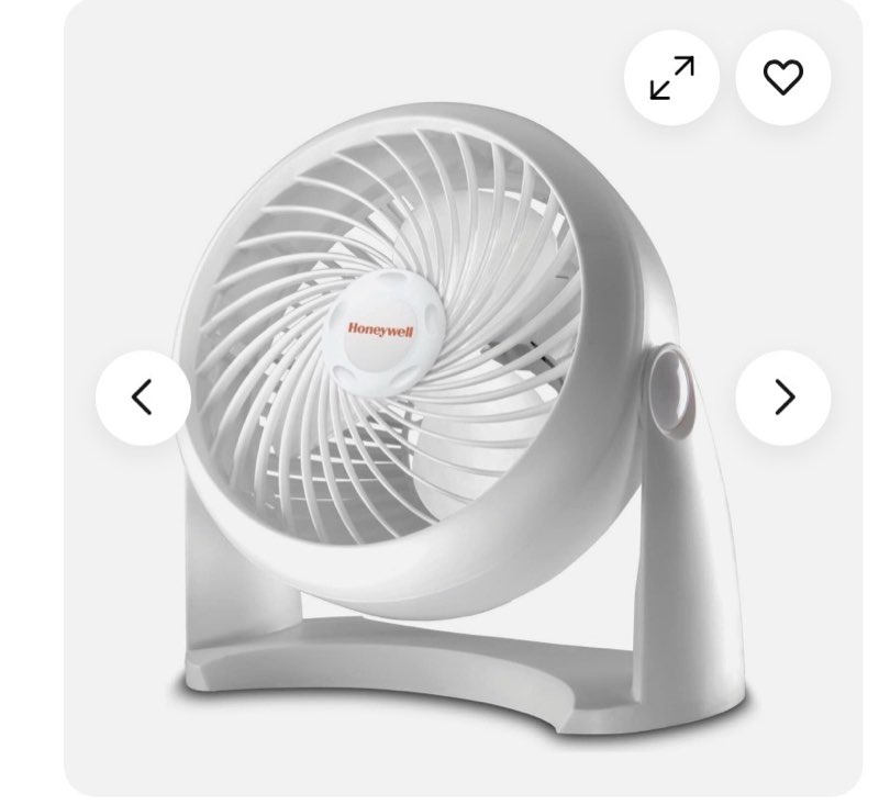 Honeywell HT-904 TurboForce Air Circulator Fan - White
