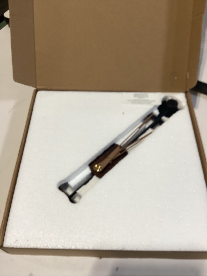 Condition photo showing Good Condition for Cuspin 16 Inch Wall Clock with Walnut Wood Dial, Modern Decorative Clock Silent Non-Ticking Battery Operated Metal Frame for Living Room, Kitchen, Office, or Bedroom Wall Decor, Black and Brown Modern Walnut 16 Inch