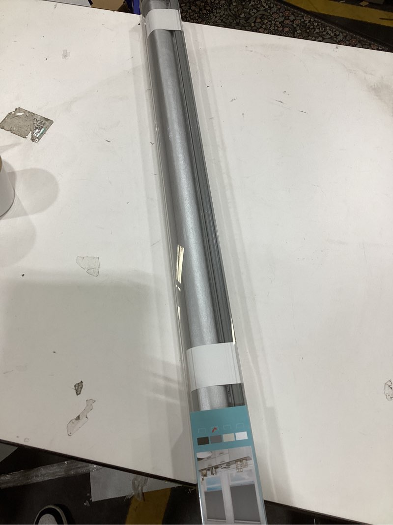 Condition photo showing New/Like New for Changshade Blackout Roller Shades for Windows (Grey, 34" W x 72" H) Grey 34"W x 72"H