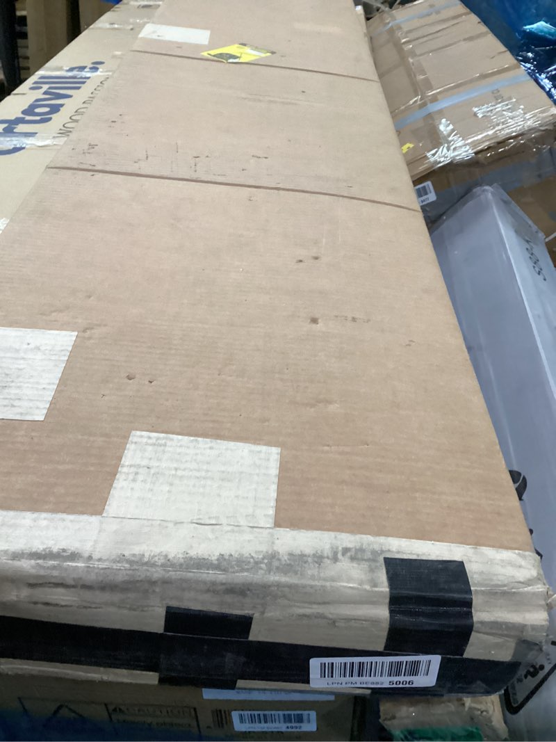 Condition photo showing As Is for Prepac White Tall Storage Cabinet, Shoe Cabinet, Entryway Furniture with 36 Shoe Cubbies 13"D x 23.5" W x 72.5" H 36 Pairs White