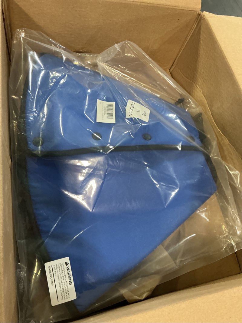Condition photo showing Good Condition for queenmore dog cone xl, soft dog cones for large dogs after surgery, cone for dogs to stop licking, elizabethan collar for pet, alternative to recovery collar for large breeds, blue xl xl blue