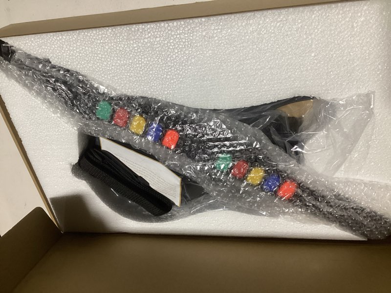 Condition photo showing Good Condition for DOYO Wireless Wii Guitar Hero Controller for Nintendo Wii, Compatible with Guitar Hero and Rock Band 2 Games with Adjustable Strap, Black (10 key) Black?10 key?