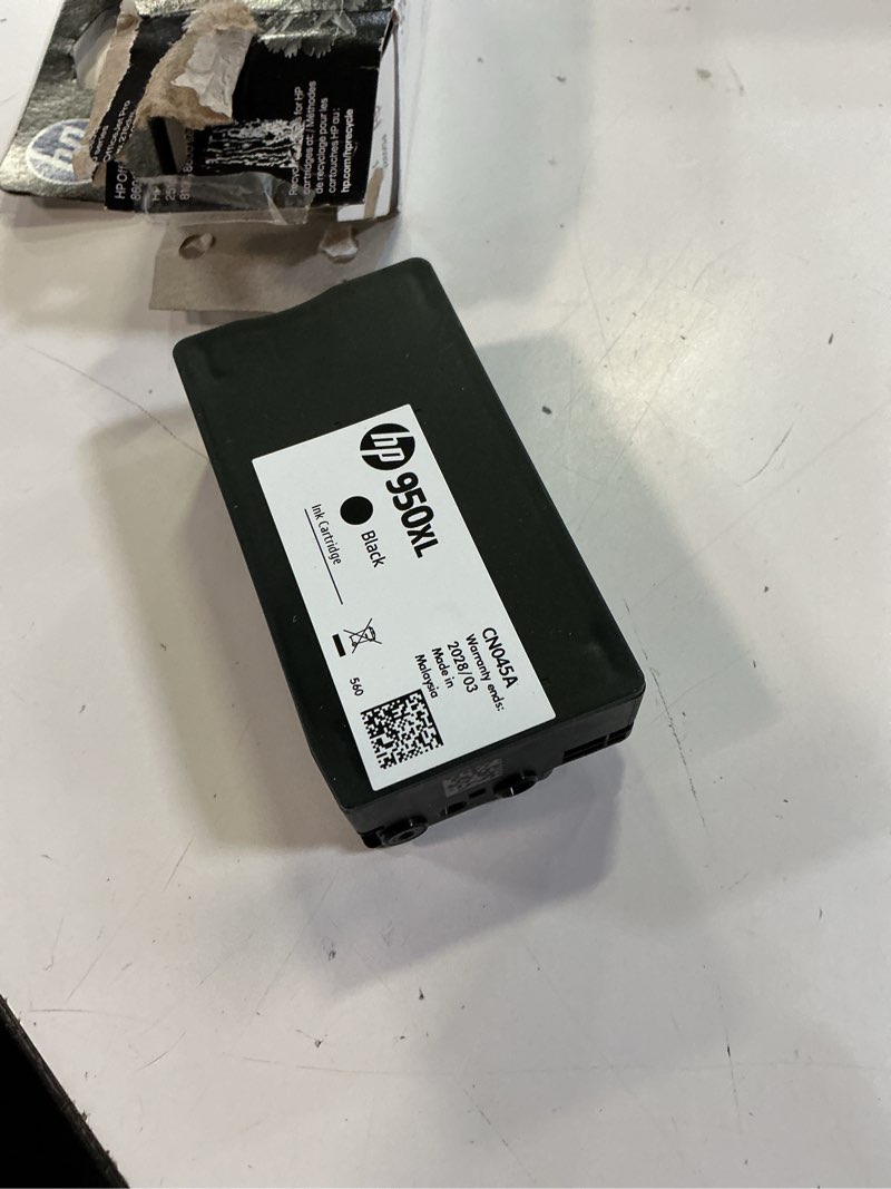 Condition photo showing As Is for hp 950xl officejet single ink cartridge - black (cn045an#14)
