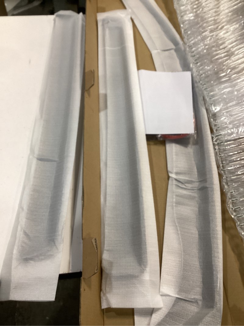 Condition photo showing As Is for Nilight in Channel Rain Guards for Nissan Pathfinder 2022 2023 2024 2025 2026, Inside Window Visors, (missing 1 part)