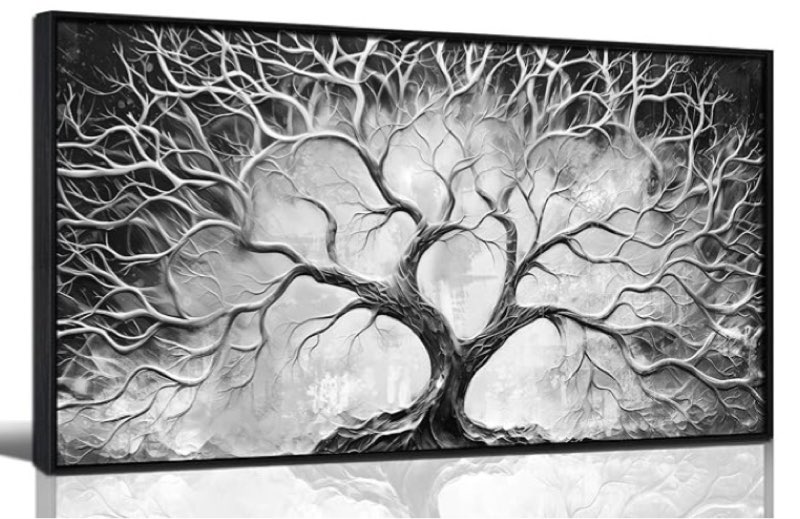 Prints Amazon Prime Logo Enjoy fast, free delivery, exclusive deals, and award-winning movies & TV shows. Join Prime $79.90 FREE delivery Monday, November 10 Or Prime members get FREE delivery Friday, November 7. Order within 34 mins. Join Prime Delivering to Florence 41042 - Update location Only 3 left in stock - order soon. Quantity: Quantity:1   Add to Cart   Buy Now Ships from Amazon Sold by art one Returns FREE refund/replacement until Jan 31, 2026 Packaging Ships in product packaging See more Add a gift receipt for easy returns Add to List                  2+     Black and White Pictures Wall Art for Living Room - Black Framed Tree Canvas Wall Art for Office Size 20&#34; x 40&#34; Touch the image to zoom in Black and White Pictures Wall Art for Living Room - Black Framed Tree Canvas Wall Art for Office Size