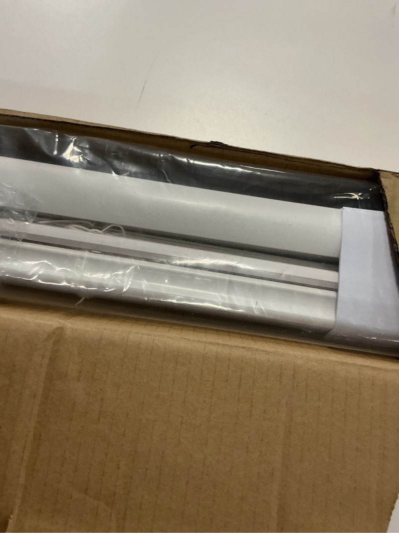 Condition photo showing Good Condition for Cordless Light Filtering Mini Blind - 22 Inch Width, 64 Inch Length, 1" Slat Size - Pearl White - Cordless GII Morningstar Horizontal Windows Blinds for Interior by Achim Home Decor 22"W x 64"H Pearl White