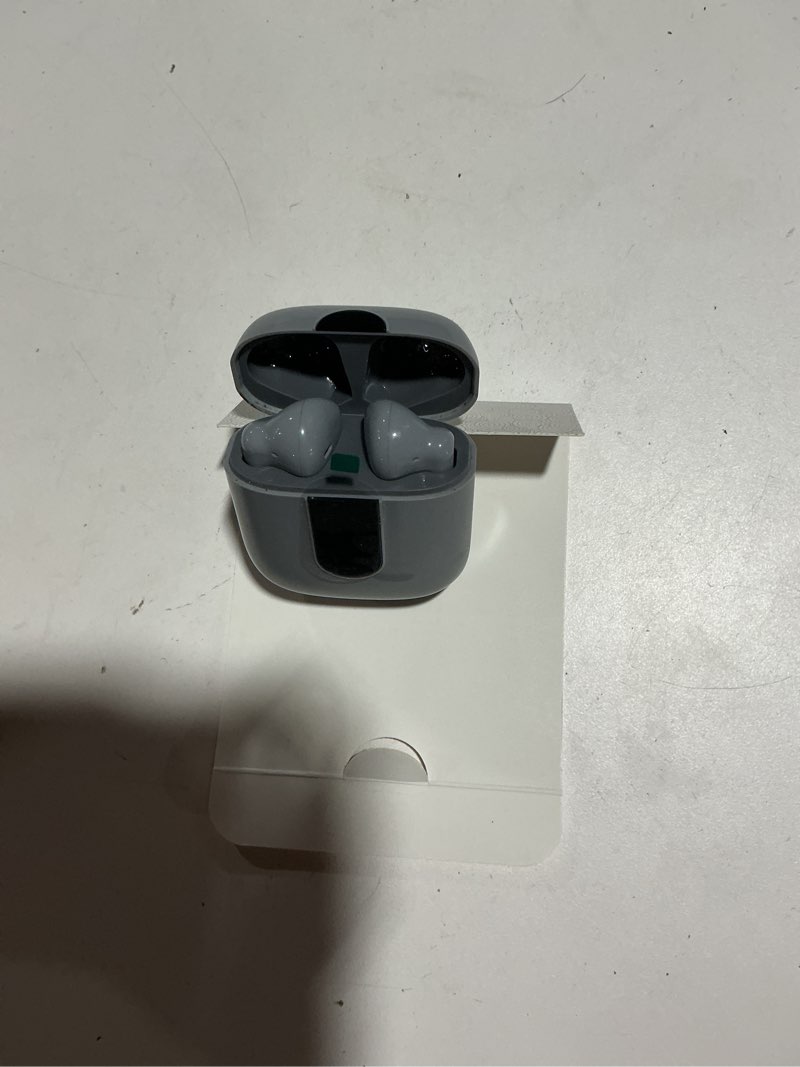 Condition photo showing Good Condition for wireless earbuds 2024 bluetooth 5.3 headphones with hd mic hifi stereo sound, wireless earphones with dual led display touch control, ipx7 waterproof 30h playtime mini ear buds for ios android, grey