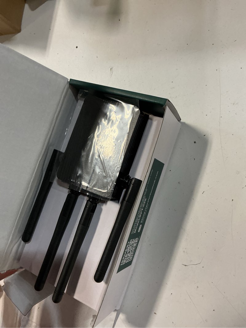 Condition photo showing Good Condition for 2026 wifi extender signal booster, longest range up to 15000 sq.ft for home, wireless internet extender with ethernet port, 6x faster speed wifi repeater, 1-tap setup, compatible with 99% routers black glossy