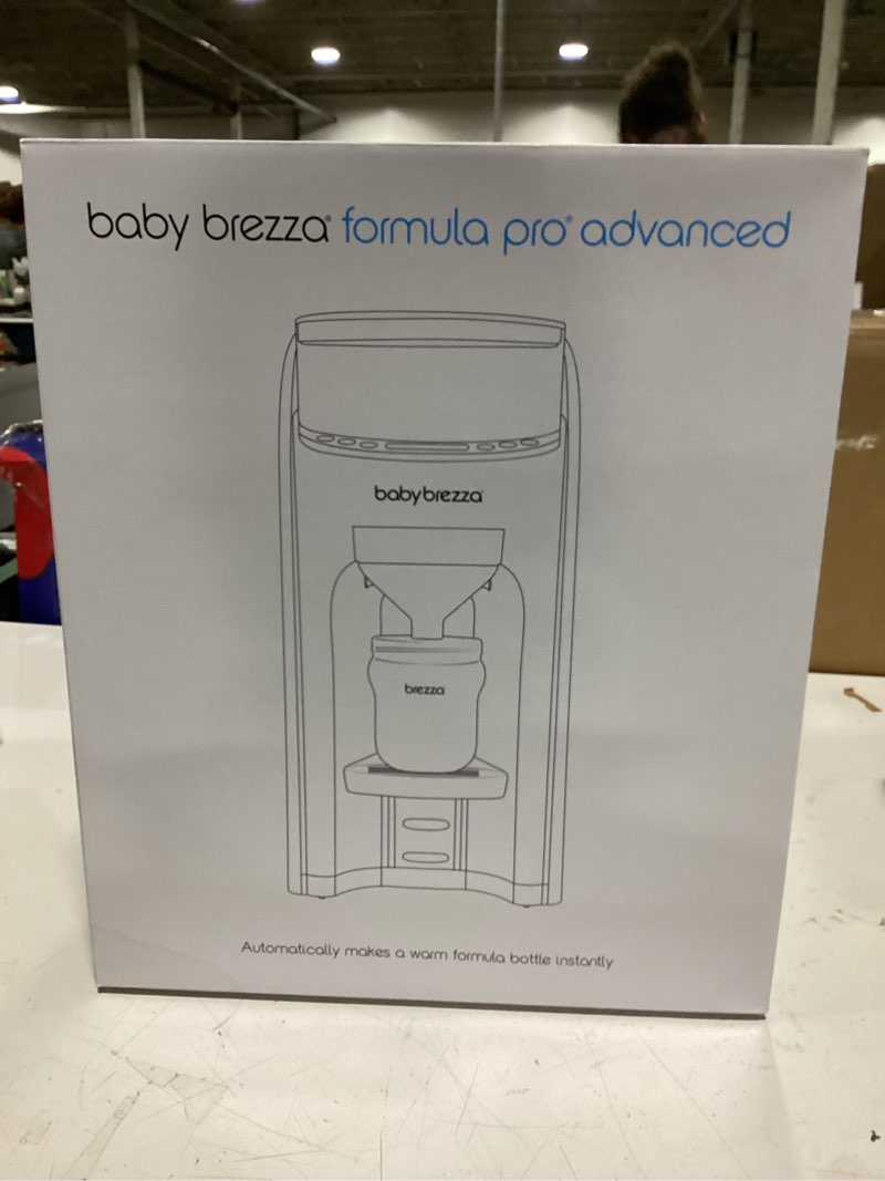 Condition photo showing New/Like New for baby brezza new and improved formula pro advanced formula dispenser machine - automatically mix a warm formula bottle instantly - easily make bottle with automatic powder blending, charcoal