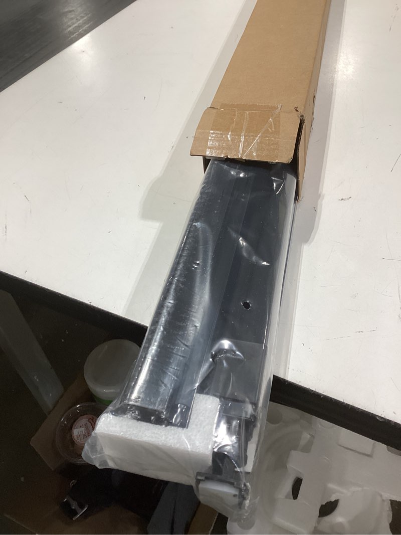 Condition photo showing Good Condition for Similar to Cordless Zebra Blinds for Windows Free-Stop Zebra Shades Dual Layer Light Filtering Blackout Shades Room Darkening Window Blinds for Home (28\" W X 72\" H, Black) 28\"W x 72\"H Cordless Black