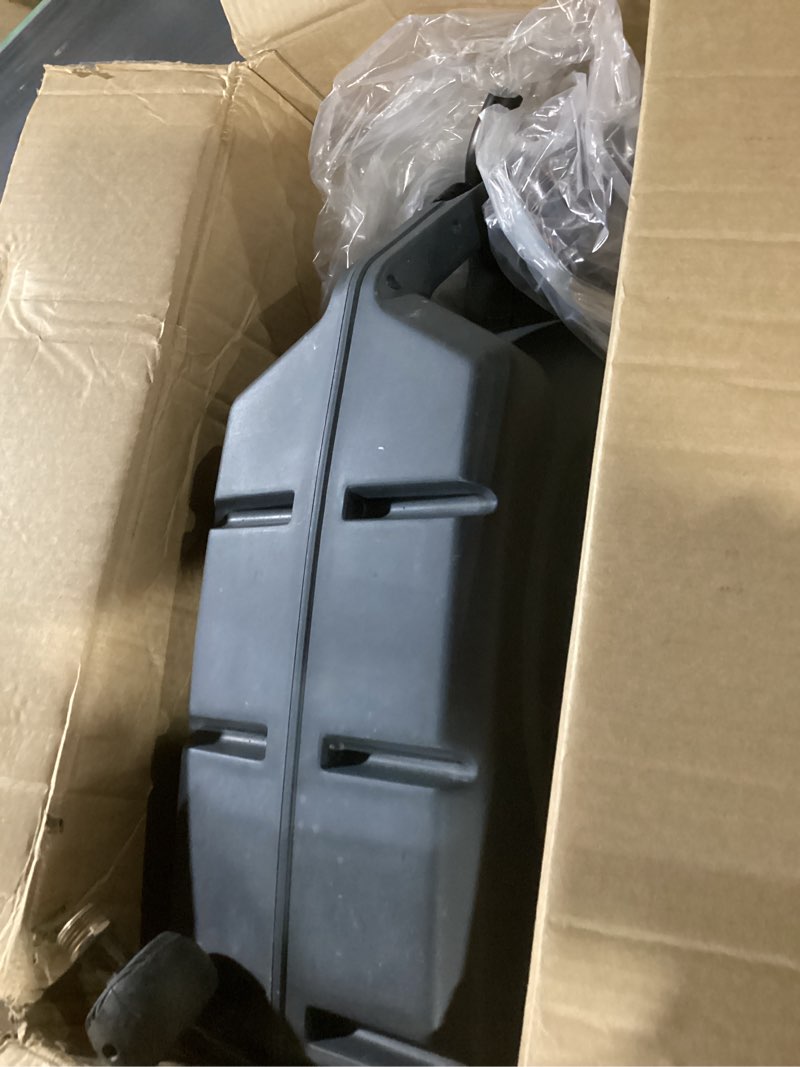 Condition photo showing Good Condition for giraffe tools aw505/8 retractable garden hose reel 5/8" x 115+5 ft, heavy duty wall mounted water hose reel automatic rewind, 180 deg swivel bracket, slow retraction, 115ft, dark grey dark grey 5/8" 115+5 ft
