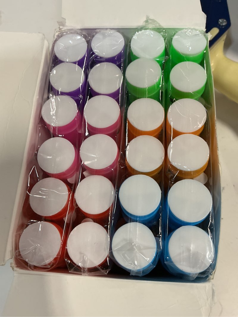 Condition photo showing New/Like New for 24 pcs valentines light up party favors supplies for kids 4-8-12,bulk mardi gras glow sticks bracelet necklace accessories decorations for toddlers,birthday goodie bag stuffers gifts for boys girls