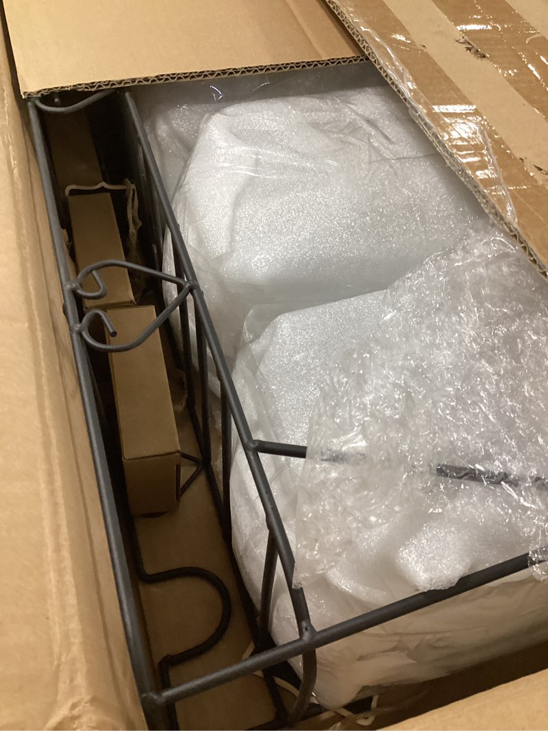 Condition photo showing New/Like New for Nitial 3 Set 1 Gallon Drink Dispenser with Stand Glass Beverage Dispenser with Stainless Steel Leakproof Spigot Lid Ice Cylinder Hanging Chalkboards Lemonade Dispenser for Water Parties Tea Juice