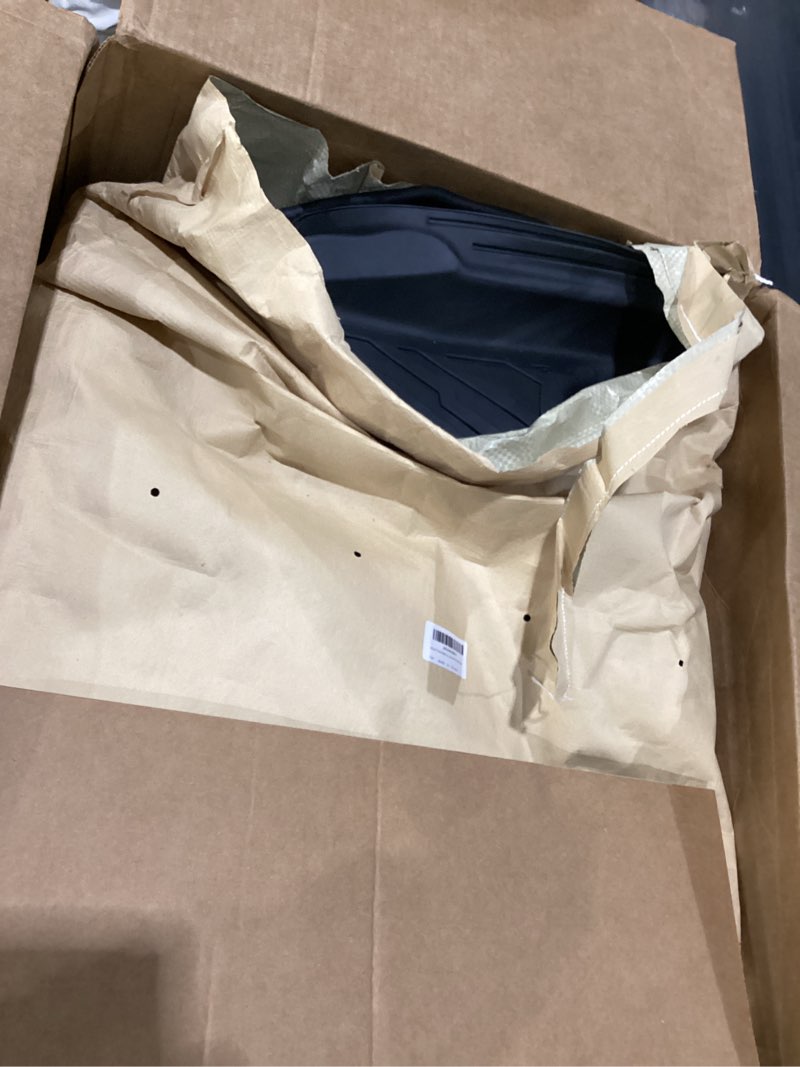 Condition photo showing Good Condition for kust floor mats for 2022-2026 nissan frontier crew cab accessories (with 2nd row under-seat storage), all weather car mats 2 rows, tpe rubber, raised edge, extended lip, extra heel pad plate for frontier 2022-2026 ? floor mats