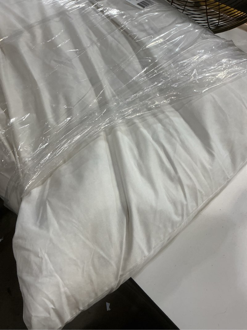 Condition photo showing As Is for quince, premium feather pillow insert 26”x26”