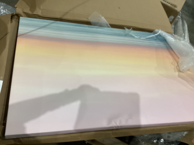 Abstract Sunrise by Volgariver - Wrapped Canvas Photograph