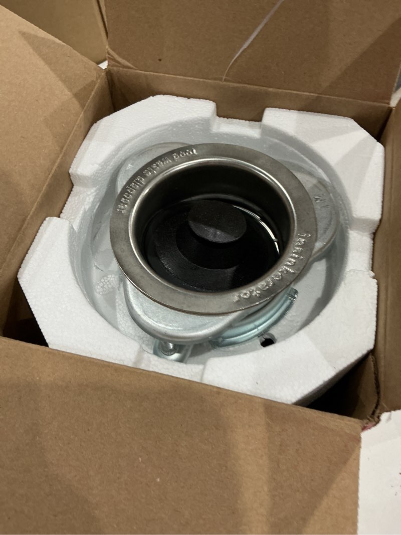 Condition photo showing Good Condition for insinkerator badger 5 garbage disposal, standard series 1/2 hp continuous feed food waste disposer, black, set of 1