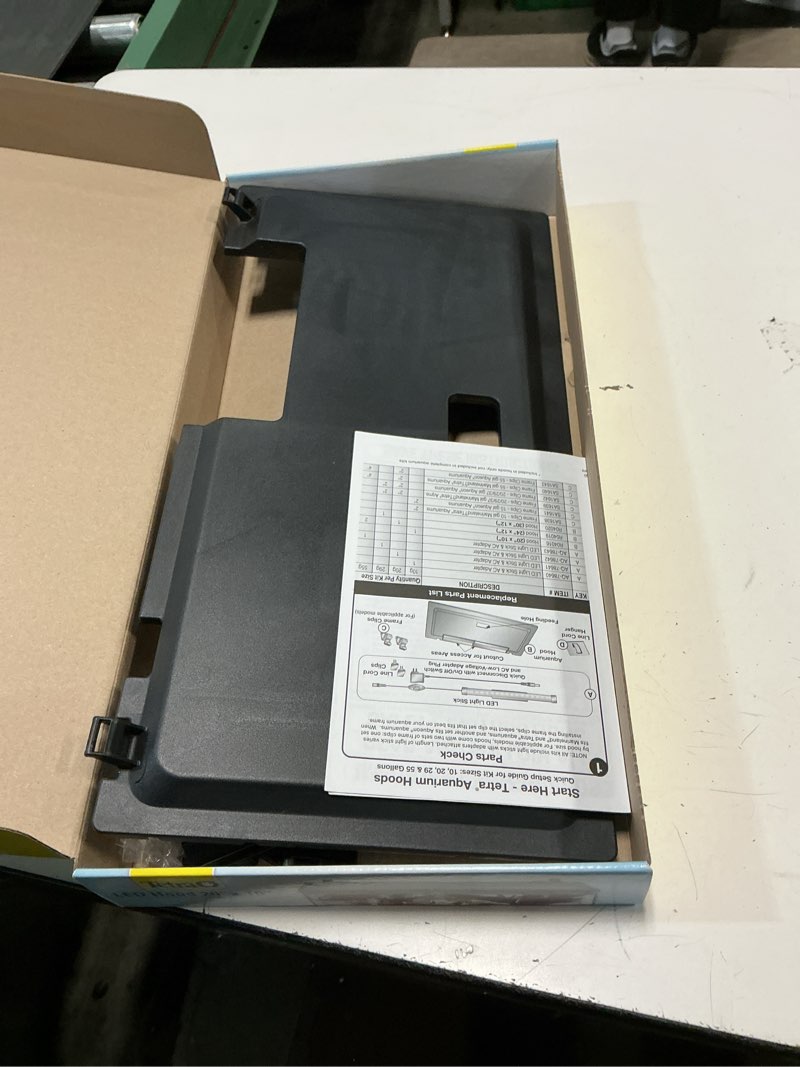 Condition photo showing Good Condition for Tetra LED Hood 20 Inches By 10 Inches, Low-Profile Aquarium Hood With Hidden Lighting