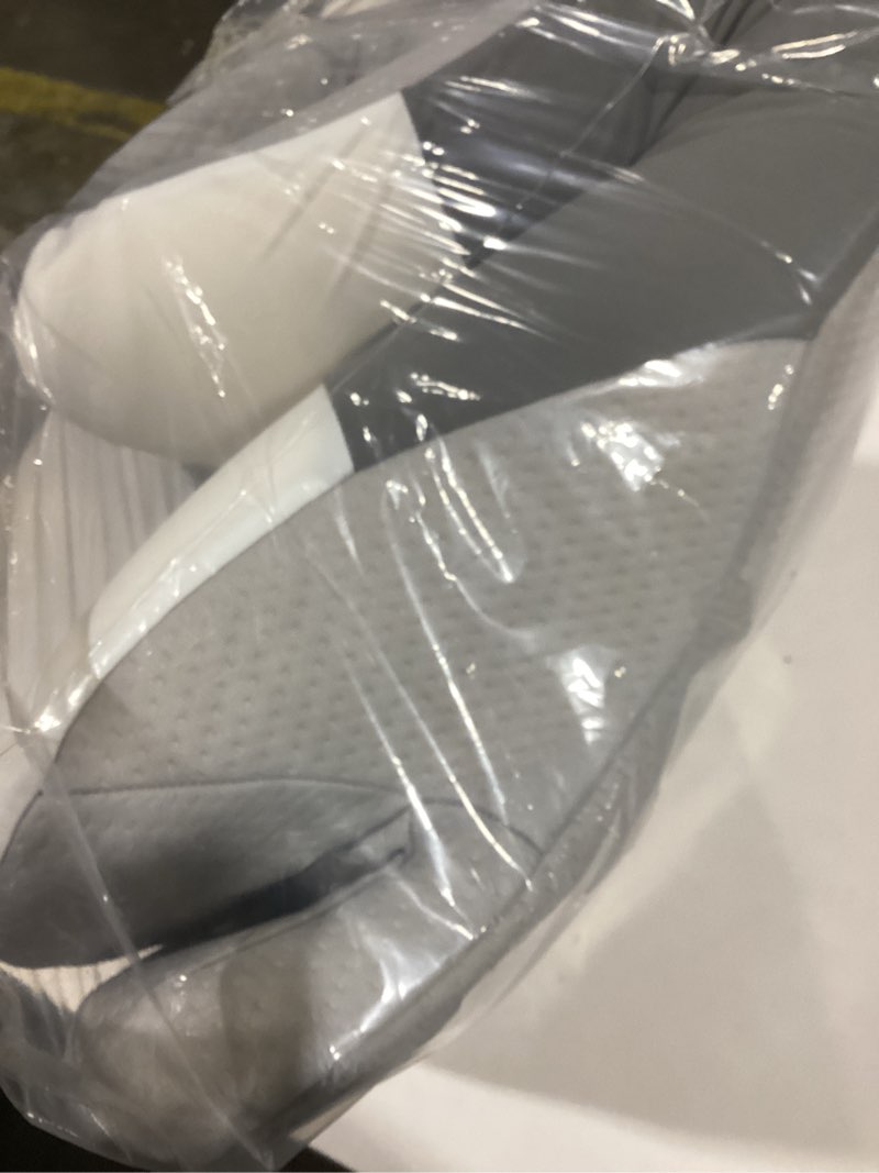 Condition photo showing Good Condition for Cervical Neck Pillow for Pain Relief - Ergonomic Side Sleeper Pillow for Neck Support, Cooling Memory Foam Pillows for Sleeping, Contour Pillow Orthopedic Bed Pillow for Back Stomach Sleepers White & Grey