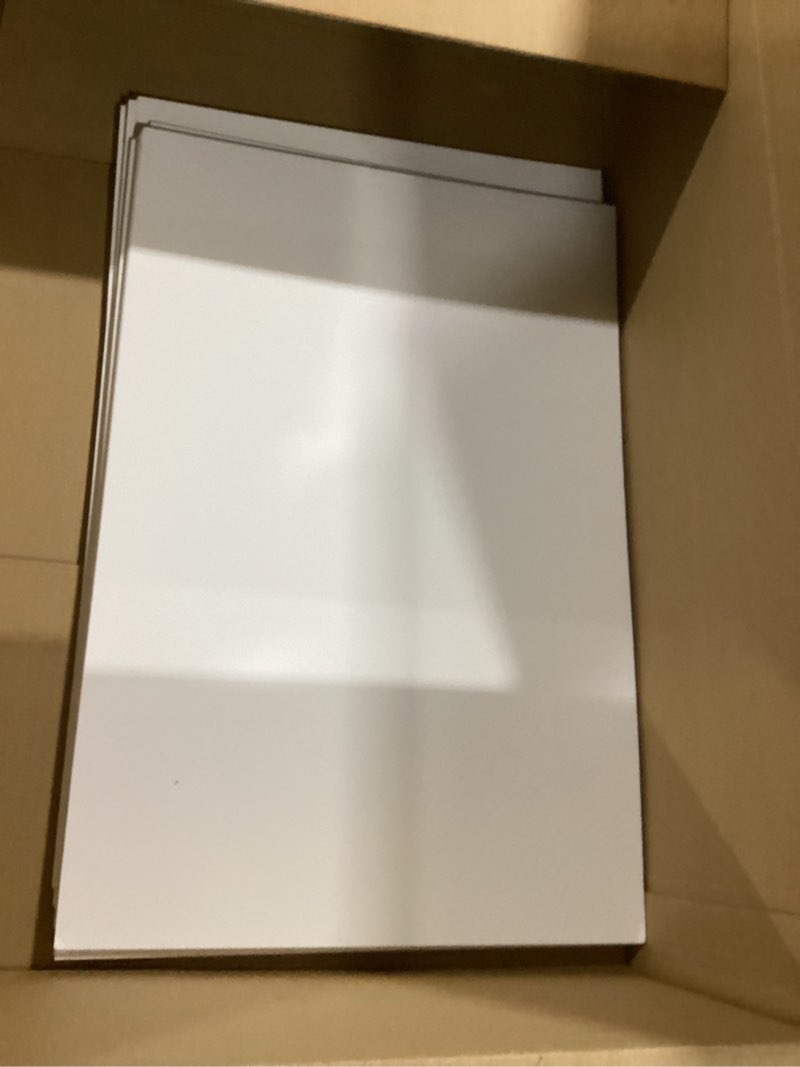 Condition photo showing Good Condition for Premium Heavy White 18" x 12" Card Stock 50 pack - 100lb. Cover 285GSM - Super Smooth Matte Finish - 100% Made in the U.S.A.