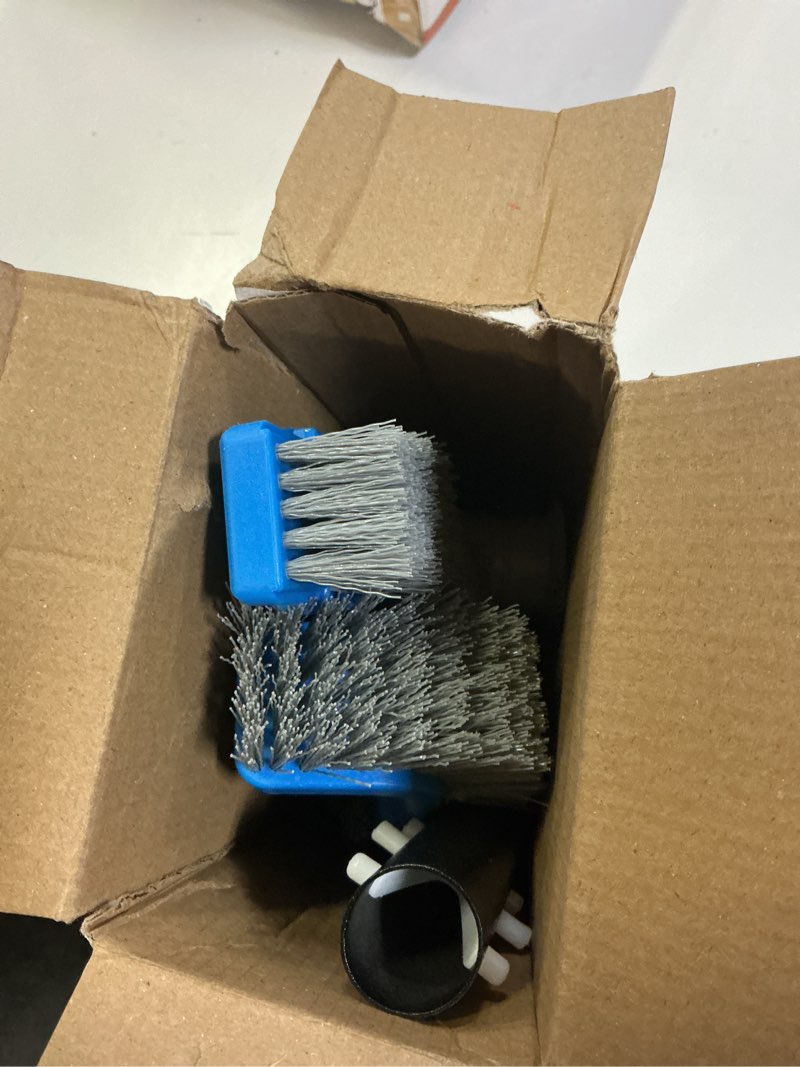 Condition photo showing New/Like New for (2026 upgraded) 20" 2 in 1 pool brush vacuum head with swivel hose connection & sturdy nylon bristles for heavy duty inground & above- ground pool cleaning - connecting 1-1/4" or 1-1/2" hose (no pole) 20'' prime vacuum brush