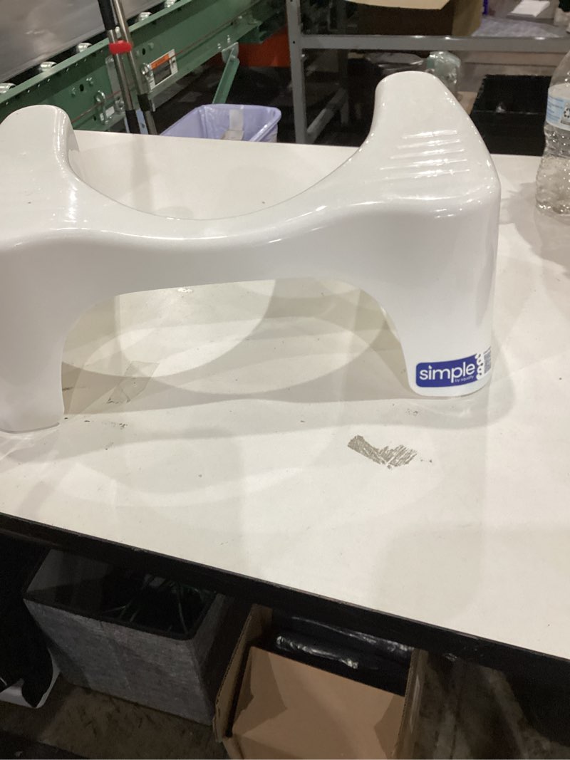 Condition photo showing Good Condition for squatty potty the original bathroom toilet stool height, white, 9 inch (pack of 1)