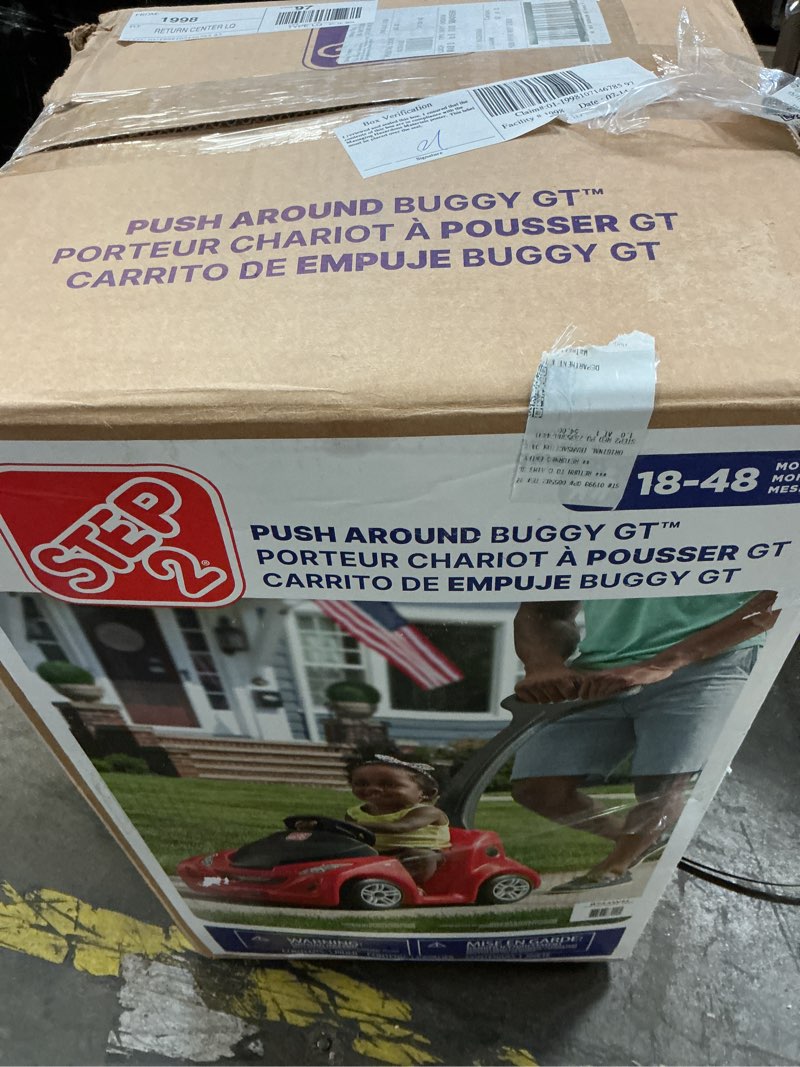 Condition photo showing As Is for step2 push around buggy gt - red (incomplete )
