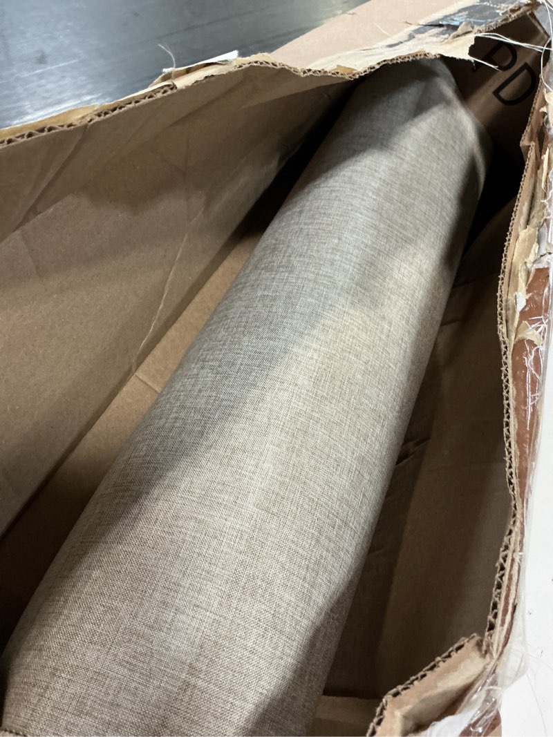 Condition photo showing Good Condition for lekeepgo ultra thin indoor door mat 24"x36", low-profile door mat indoor entrance, non slip rubber backing inside doormat washable welcome front entryway dirt trapper entry mat, khaki khaki woven solid rectangular 24"x36"