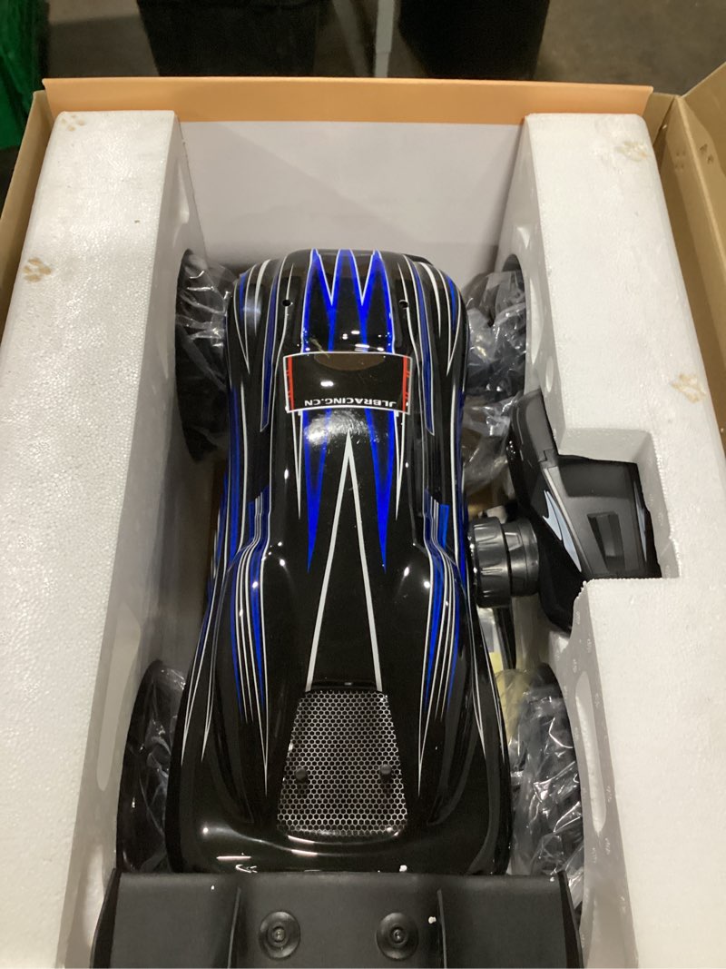 Condition photo showing Good Condition for jlbracing cheetah 21101 1:10 rtr brushless rc truck, 80km/h high speed with 120a esc, 4wd off-road monster truck ipx7 waterproof, electric rc car for adults - all terrain for snow/sand