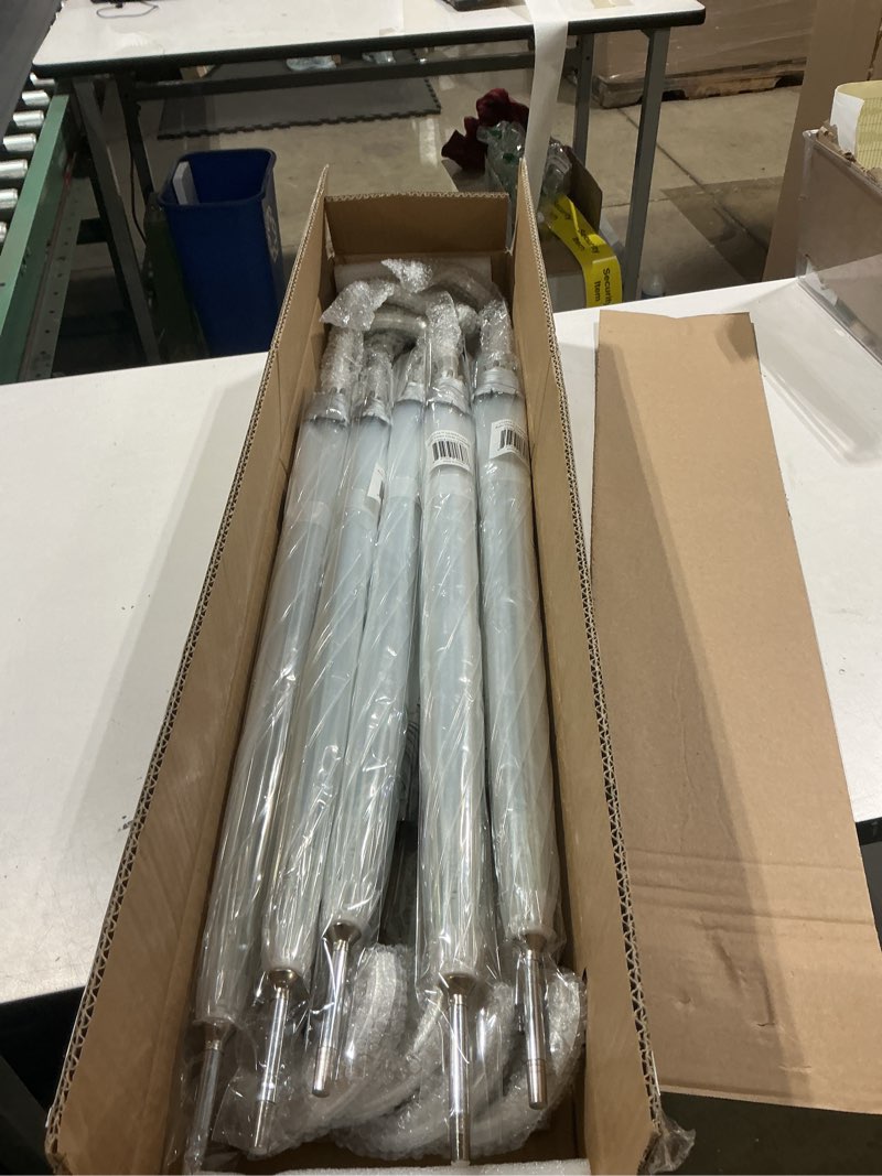 Condition photo showing Good Condition for cloak umbrellas arc auto open clear umbrella, perfect for weddings and events