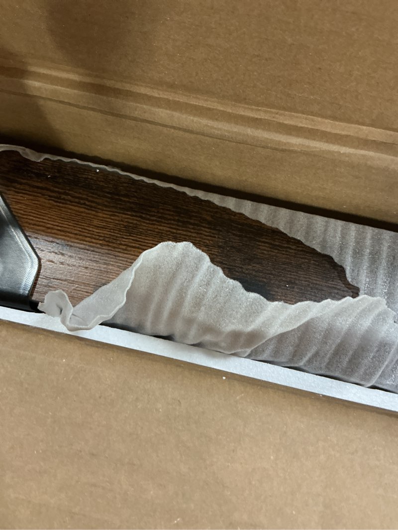 Condition photo showing New/Like New for Huuger Entryway Console Table with Charging Station, USB-C Port, 39.4 Inch Sofa Table with Metal Leg