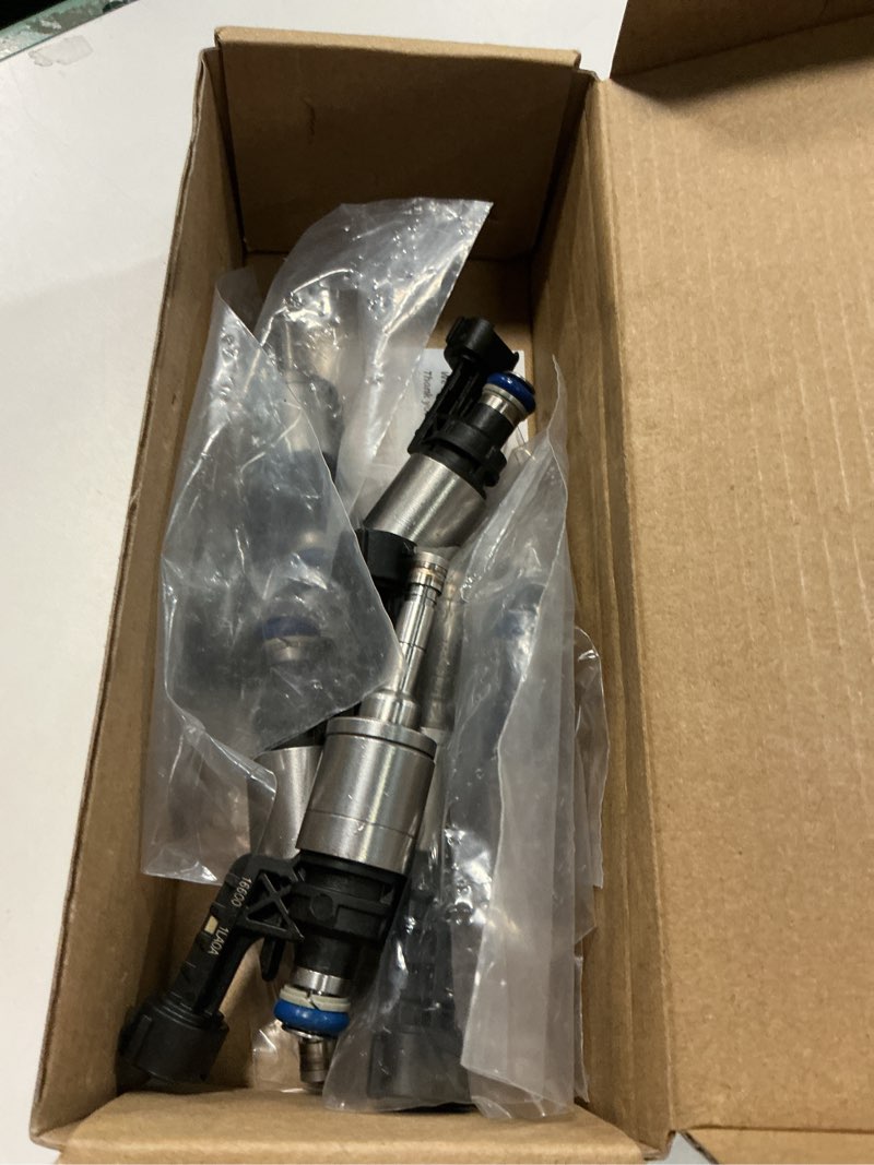 Condition photo showing As Is for 2011-2019 8Pcs Fuel Injectors Compatible for Infiniti QX56 M37 M56 2011-2013 Q70 2014-2019 Q70L 2015-2019 QX80 2014-2016 5.6L V8 VK56VD Replace 16600-1LA0A FJ1179