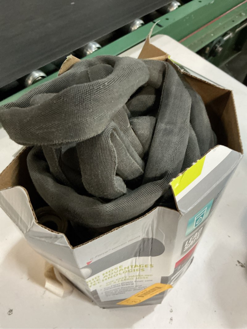 Condition photo showing As Is for teknor apex zero-g 5/8 in. d x 50 ft. l heavy duty commercial grade garden hose