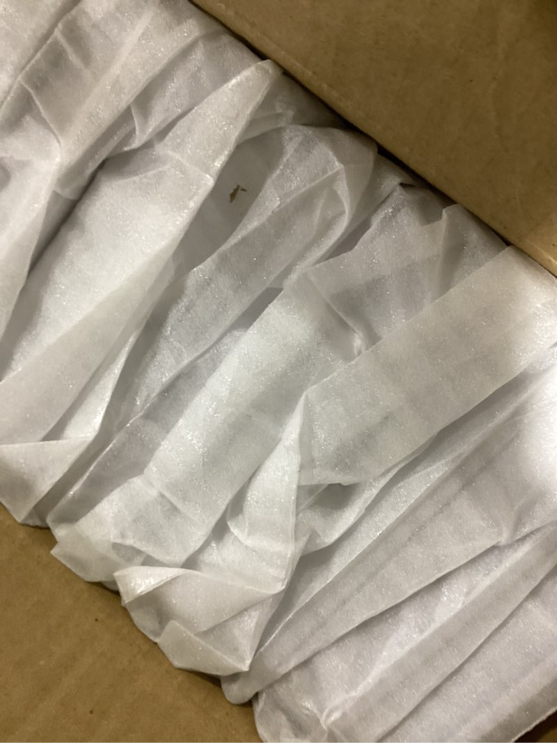 Condition photo showing As Is for 10-pack aluminum 4x4 post caps for deck railing, pvc fence post caps with screws, white pyramid deck posts cap for vinyl rail, waterproof metal deck cover 4x4(autual 4x4) 10