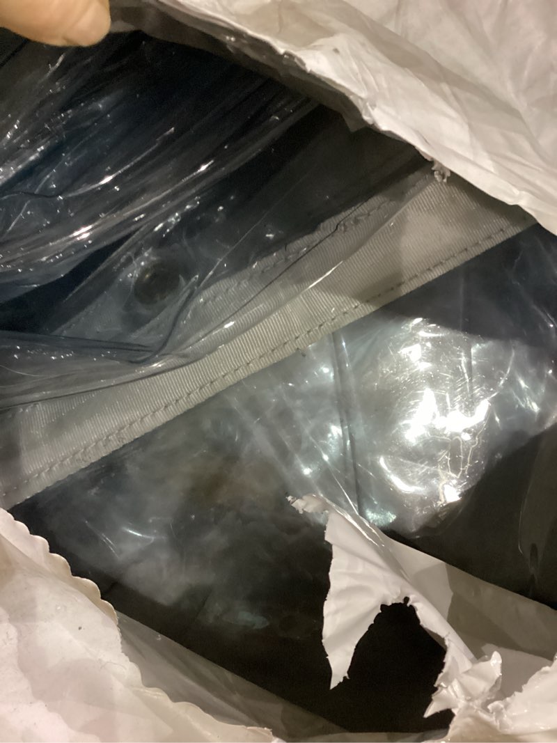 Condition photo showing Good Condition for 10' x 12' Clear Vinyl Tarp - 30 Mil Super Heavy Duty Transparent Waterproof PVC Tarpaulin with Brass Grommets - for Patio Enclosure, Temporary Wall, Camping, Tent Cover, Canopy - by Xpose Safety 30 Mil 10 Feet x 12 Feet