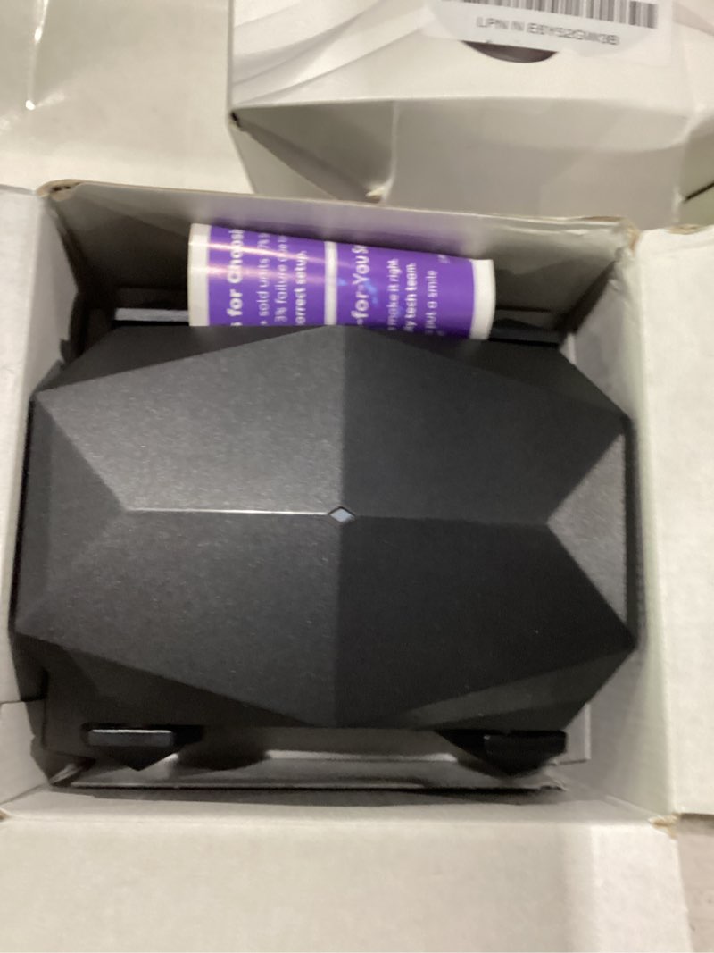 Condition photo showing New/Like New for wifi extender, 2026 20x fastest wifi 6 booster ax3000 dual band (5.8/2.4ghz) 19,000 sq.ft long range and 150+ devices, wifi extender signal booster for home with ethernet port (black)