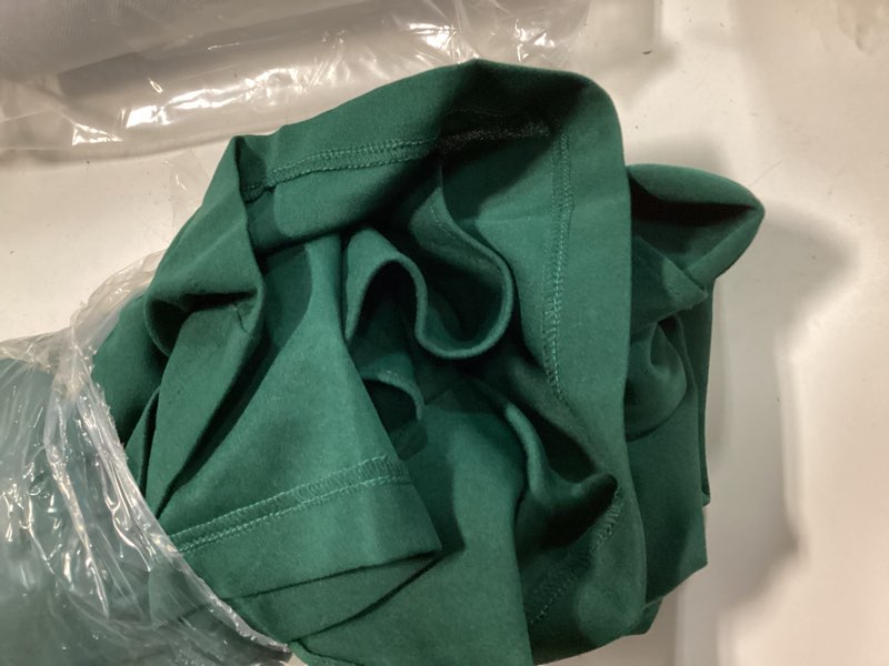 Condition photo showing Good Condition for fqa formal evening dresses for women elegant evening party prom dress long sexy v neck sleeveless split wrap large dark green