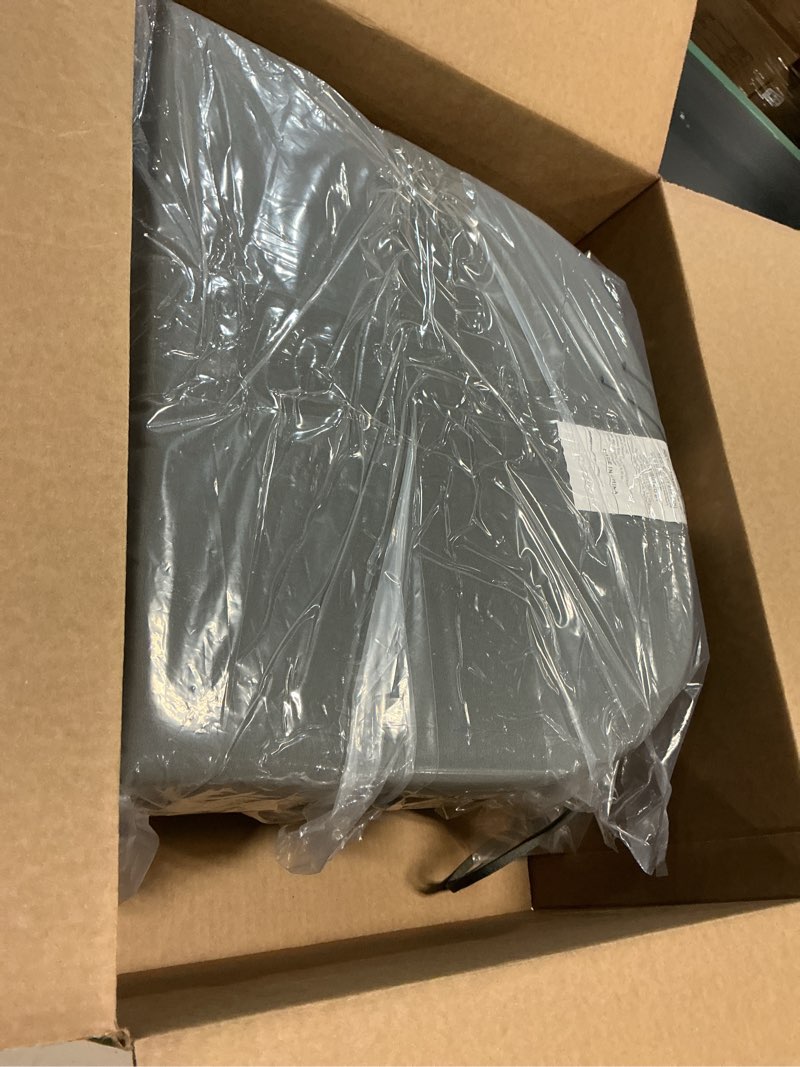 Condition photo showing Good Condition for HARBOREST Outdoor Chair Cushions Set of 4, Water Resistant Patio Chair Cushions with Ties, Outdoor Seat Cushions for Patio Furniture, 17"x16"x2", Dark Grey 17"x16"x2" (4 Pack) Dark Grey