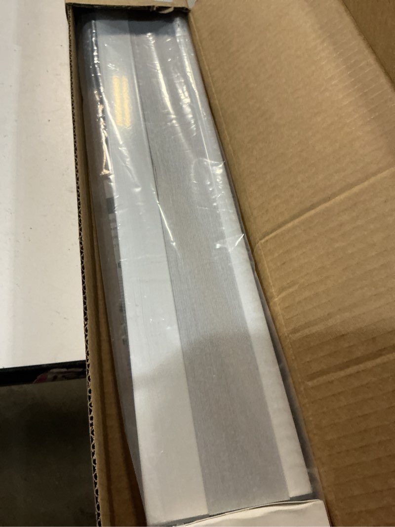 Condition photo showing New/Like New for lazblinds cordless cellular shades, blackout privacy honeycomb shades for home, thermal insulation noise reduction blinds for windows, 36'' w x 64'' h, white blackout-white 36'' w × 64'' h