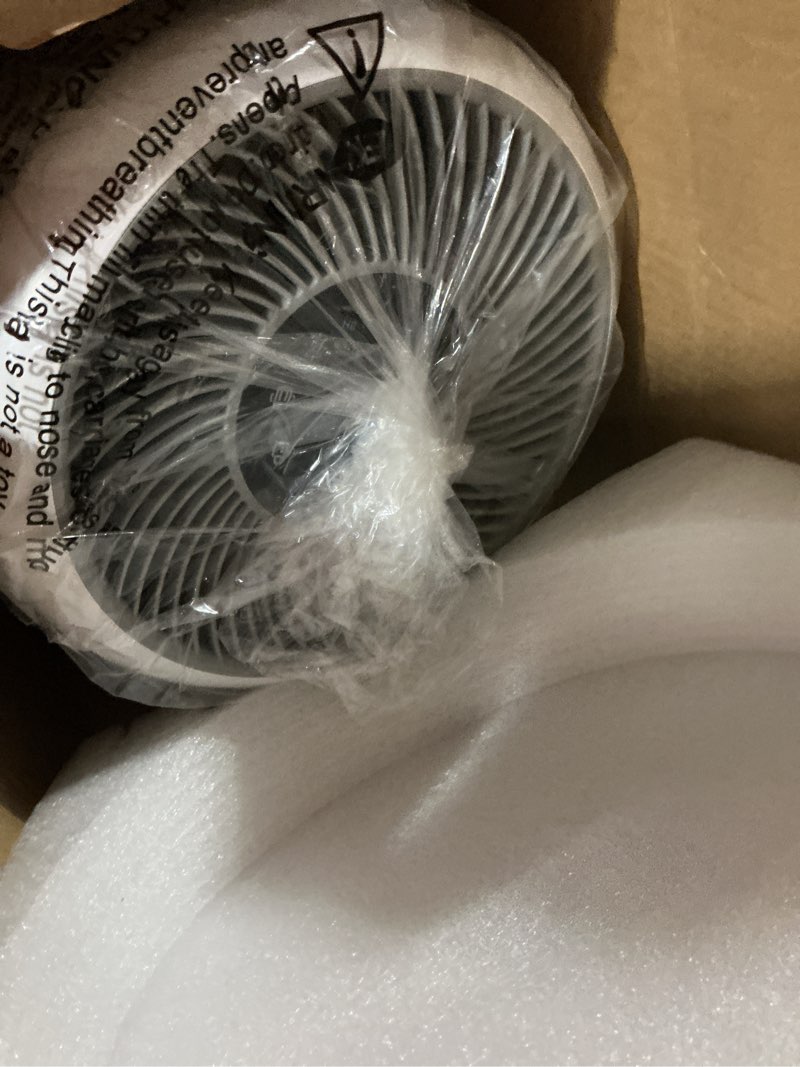 Condition photo showing New/Like New for levoit air purifier for home allergies pet hair in bedroom, covers up to 1073 ft² by 56w high torque motor, aham verifide, 3-in-1 filter with hepa sleep mode, remove dust smoke odor, core300-p, white