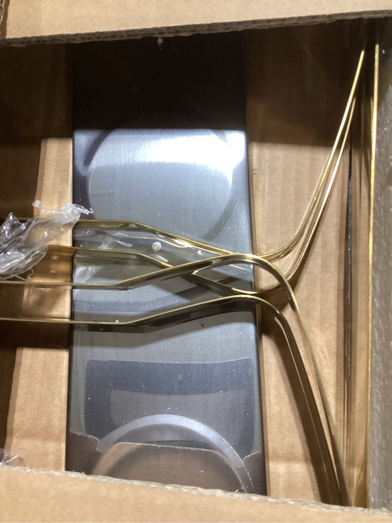 Condition photo showing Good Condition for Chafing Dishes for Buffet 2 Pack, 9.5 QT Chafing Dish Buffet Set, Stainless Steel Chafers and Buffet Warmers Sets for Parties Wedding, Rolled-Edge Design Buffet Servers with Gold and Silver