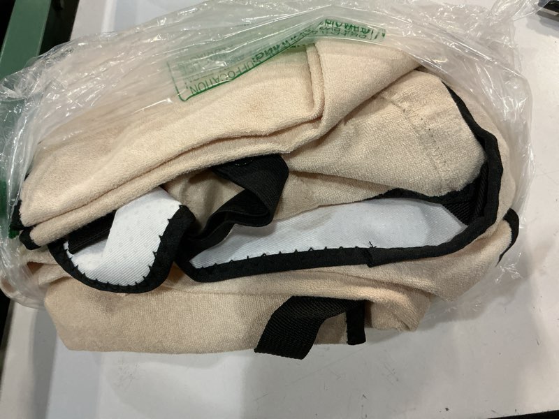 Condition photo showing Good Condition for waterproof seat cover towel, 2pcs premium sweat carseat protector, perfect for universal anti-slip car truck suv seat, great for surfing yoga gym workout, tan tan 2pack