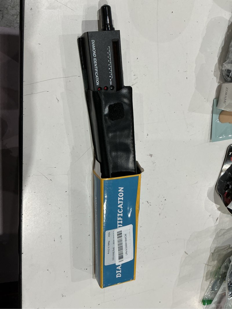 Condition photo showing As Is for diamond tester, professional jewelers' gemstone detector, high accuracy diamond checker pen professional for jewelers, gem tester (jewelry-only detection)