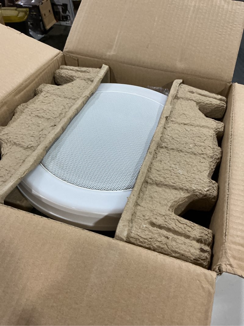 Condition photo showing Good Condition for homewerks 7130-18-bt bathroom fan with led light and bluetooth speaker 80 cfm 1.5 sones white 4000 kelvin cct light 600 lumens 80 cfm bluetooth bath fan with speaker