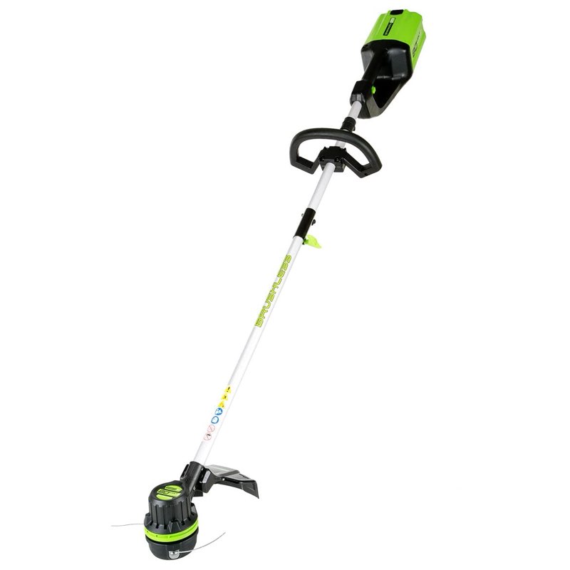 greenworks pro 16-inch 80v cordless string trimmer, battery not included st80l00