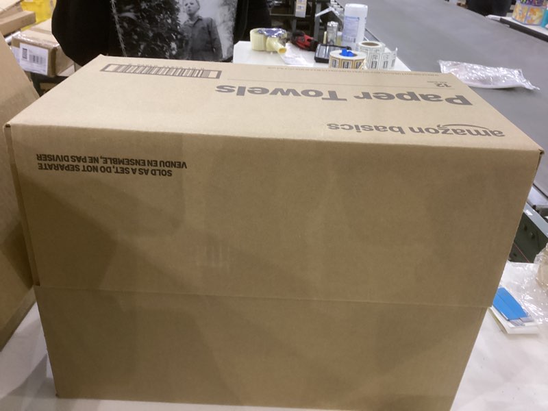 12 rolls of paper towels